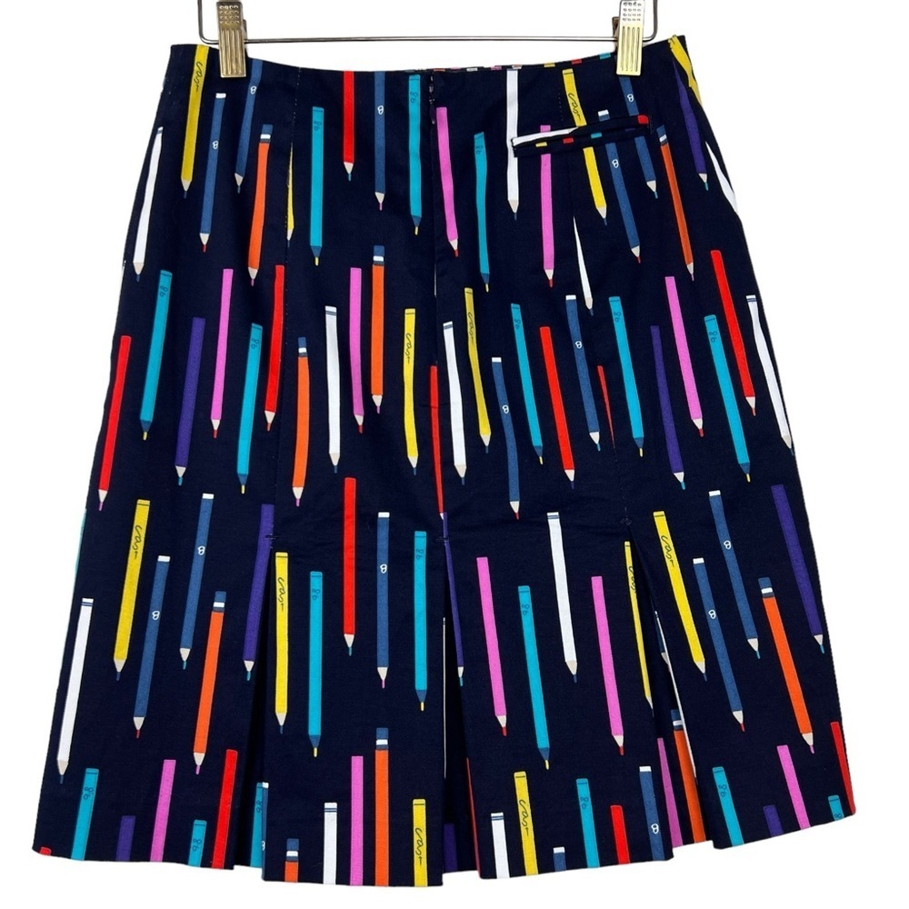 Anthropologie Elevenses Rare Colored Pencils Pencil Skirt